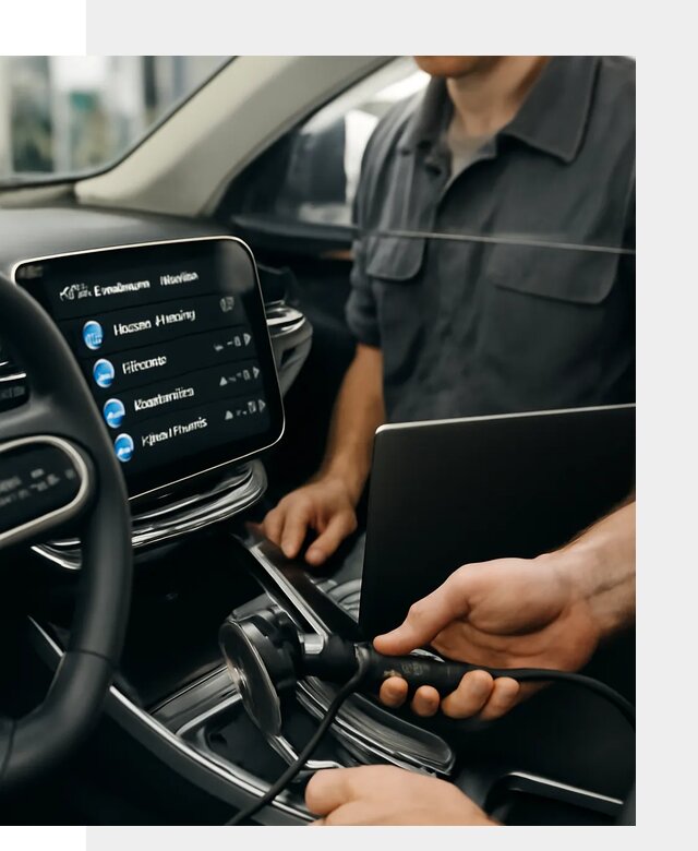 Установка приложений Geely для мультимедиа автомобиля в Павлове