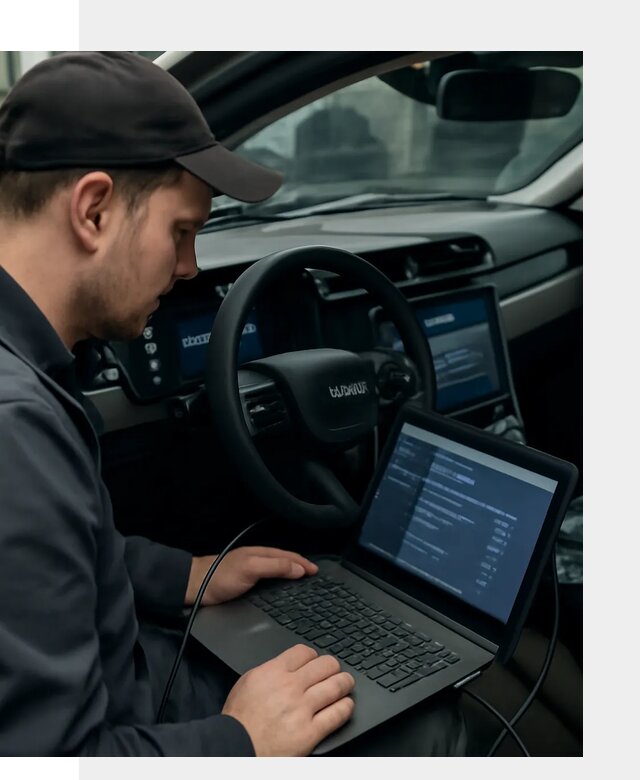 Профессиональная русификация автомобилей Lynk Co в Павлове