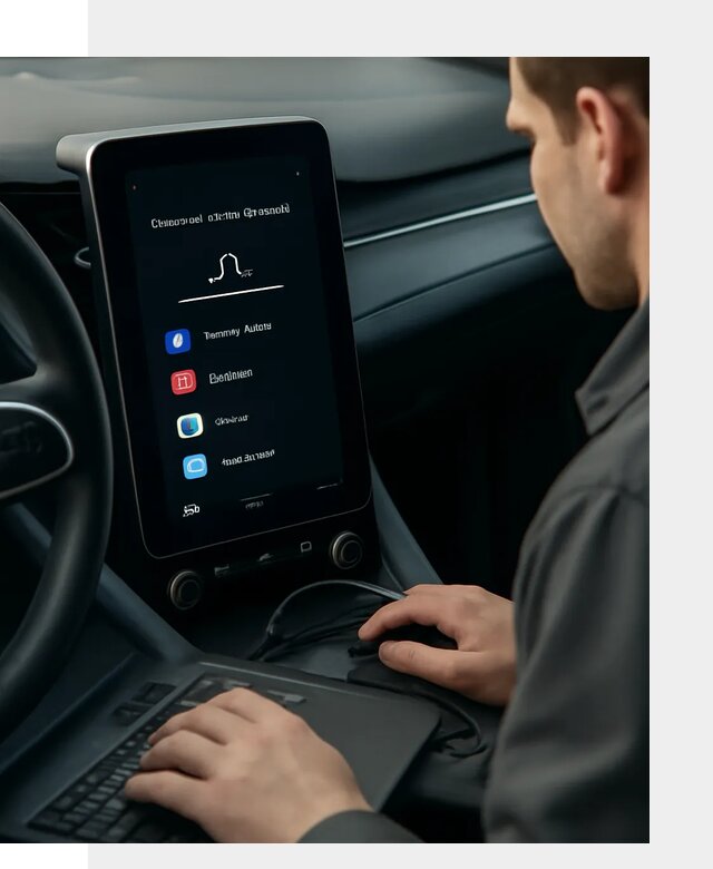 Установка приложений Lynk Co на автомобиль в Павлове