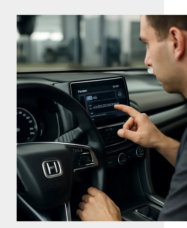 Русификация панели приборов Honda в Павлове по цене 5069 ФастМобиль-Пвв