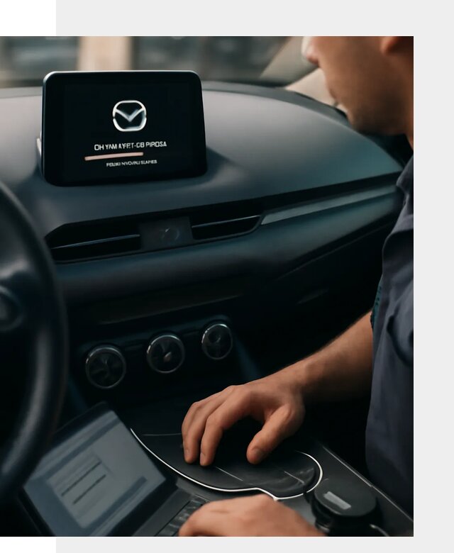 Установка приложений Mazda на мультимедийную систему в Павлове